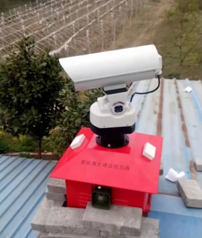 鸡舍上的驱鸟装置 鸡舍上的驱鸟装置